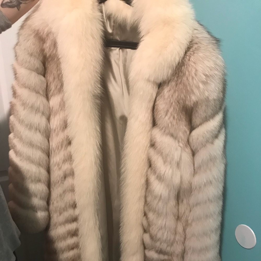 Arctic Fox Fur Coat